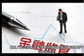 最高法院发布关于审理民间借贷案件适用法律若干问题的规定视频封面