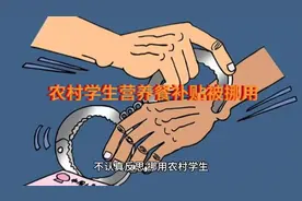 挪用农村学生营养餐补贴的反思视频封面