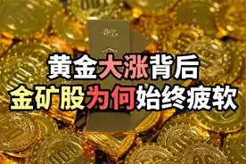 黄金大涨背后，金矿股为何始终疲软？视频封面