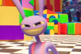 神奇的数字马戏团jax紫色兔子第一次剪辑可能不太好真是又帅又屌