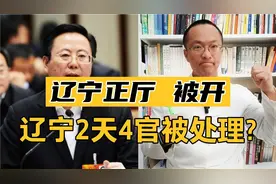 正厅官员王世伟！辽宁国资委原主任被开除党籍！辽宁2天开除4官！视频封面