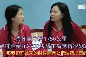 贵州到宁夏1750公里，油费和过路费花2200块钱，马东梅觉得很划算视频封面