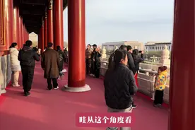 北京天安门城楼，可以预约参观门票15元，上去看看里面啥样子？