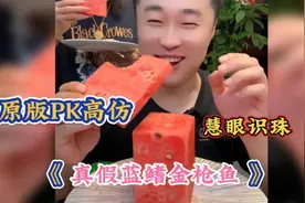 原版PK高仿，“真假蓝鳍金枪鱼”慧眼识珠的友友们看看哪个是真的视频封面