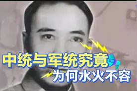 中统与军统究竟为何而水火不容！视频封面