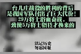 台儿庄战役，胜利背后代价！