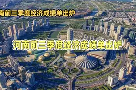 户籍人口第一大省支棱起来了！河南前三季度经济数据发布