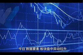 数据要素板块齐涨！视频封面