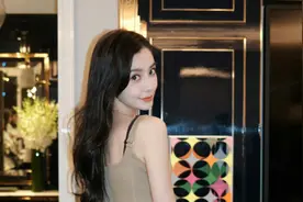 Angel baby吊带背心牛仔裙