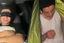 比亚迪秦改床车高速住了2天，大马路洗澡睡车上，竟然感觉挺好视频封面