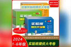 2024秋新版实验班提优大考卷语数英一二三四五六1-6年级人教上下视频封面