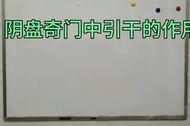 阴盘奇门中引干的作用视频封面