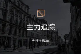 主力追踪，成交量+先行指标OBV，识别主力洗盘骗线，买在起涨点！视频封面