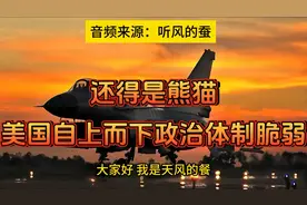 听风的蚕：还得是熊猫，美国自上而下政治体制脆弱！