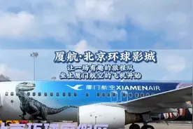 厦门航空和北京环球影城？这个联名航线太有意思了，梦幻感十足!视频封面