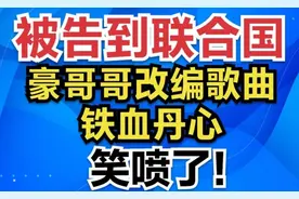 被告到联合国，豪哥哥改编歌曲铁血丹心，笑喷了！视频封面