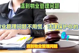 业主必看：物业费纠纷解决方案视频封面