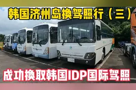 当年考的韩国驾照 成功换取韩国IDP国际驾照 有效期1年成本有点高视频封面