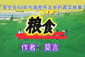 60年代东北乡的真实故事《粮食》作者莫言，读完内心久久不能平静