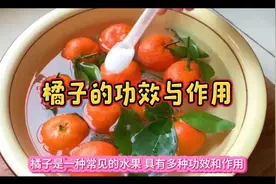 橘子的功效与作用视频封面