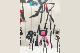 如何画火柴版监控人？视频封面