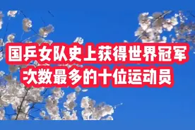 国乒女队史上获得世界冠军次数最多的十位运动员，张怡宁第四视频封面