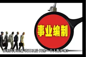开除事业编制有多难？视频封面