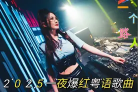 2025一夜爆红粤语歌曲《一个路人》DJ版，太好听了视频封面