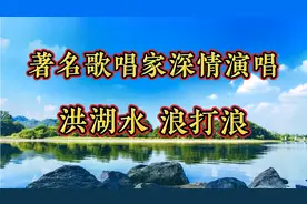 著名歌唱家深情演唱《洪湖水浪打浪》歌声甜美悠扬婉转，太好听了视频封面