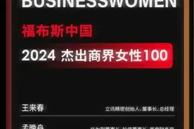完整版福布斯2024中国杰出商界女性视频封面