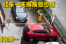 这红车的车主一天得挨多少骂，不得天天打喷嚏啊视频封面