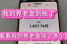 我的养老金到账了快来看看我的养老金涨了多少钱视频封面