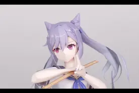 🎉手工DIY原神刻晴纸偶人手办纸模制作过程，快来一探究竟吧！👀