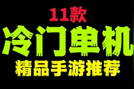 手游推荐：11款冷门小众精品单机手机游戏分享！视频封面