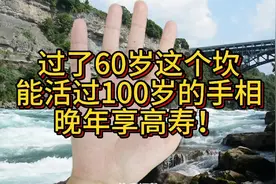 过了60岁这个坎，能活过100岁的手相，晚年享高寿！视频封面