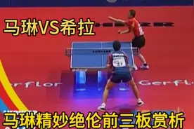 2006世乒赛经典直横技术流对抗，马琳VS希拉，精妙绝伦前三板！视频封面
