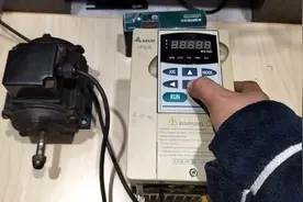 台达变频器面板启停控制，台达变频器Vfd一B启停参数的设