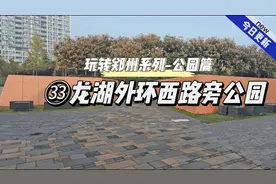 北龙湖边缘地带的小众公园，龙湖外环西路公园，玩转郑州系列