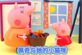 儿童动画视频，佩奇与她的小猫咪视频封面