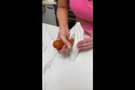 石膏手模制作过程 看的人热血沸腾