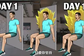 每天五分钟锻炼出强壮的双腿，方法如下！#健身干货 #练腿 #跟练