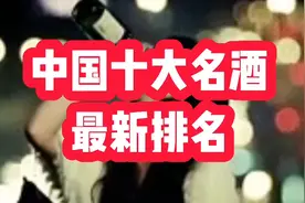 中国十大名酒最新排名，汾酒仅排第二，第一无可撼动视频封面