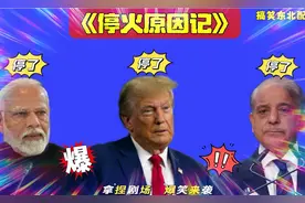 搞笑东北配音5101:印巴冲突为何停火？特朗普有话说，太逗了视频封面