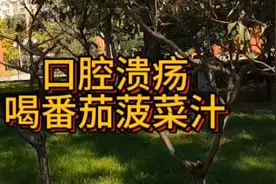 口腔溃疡喝番茄菠菜汁视频封面