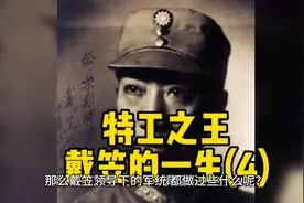 特工之王—戴笠的一生(4)视频封面