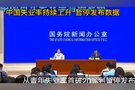 中国失业率持续上升  暂停发布统计数据  未来饮食革命大势所趋