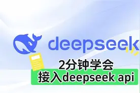 2分钟学会接入deepseek api视频封面