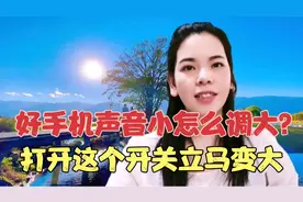 手机声音小怎么调？两个方法快速变大，方法简单，老年人也学得会