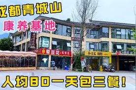 四川成都青城山，包吃住康养基地，人均才80一天，看了你想来吗？视频封面