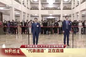2025全国人大首场代表通道，雷军作为第一位代表出场，接受采访视频封面